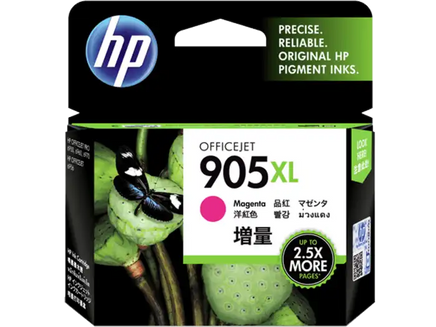 1 x Genuine HP 905XL Magenta Ink Cartridge T6M09AA