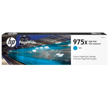 1 x Genuine HP 975X Cyan Ink Cartridge L0S00AA