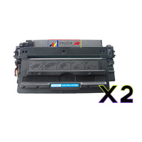 
              2 x Compatible HP 70A Black Toner Cartridge Q7570A
            