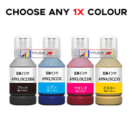 Choose Any 1 x Compatible Epson SC23 / T49N Sublimation Refill Ink T49N1 - T49N4