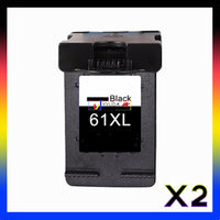 
              2 x Compatible HP 61XL Black Inkjet Cartridge CH563WA - 480 Pages
            